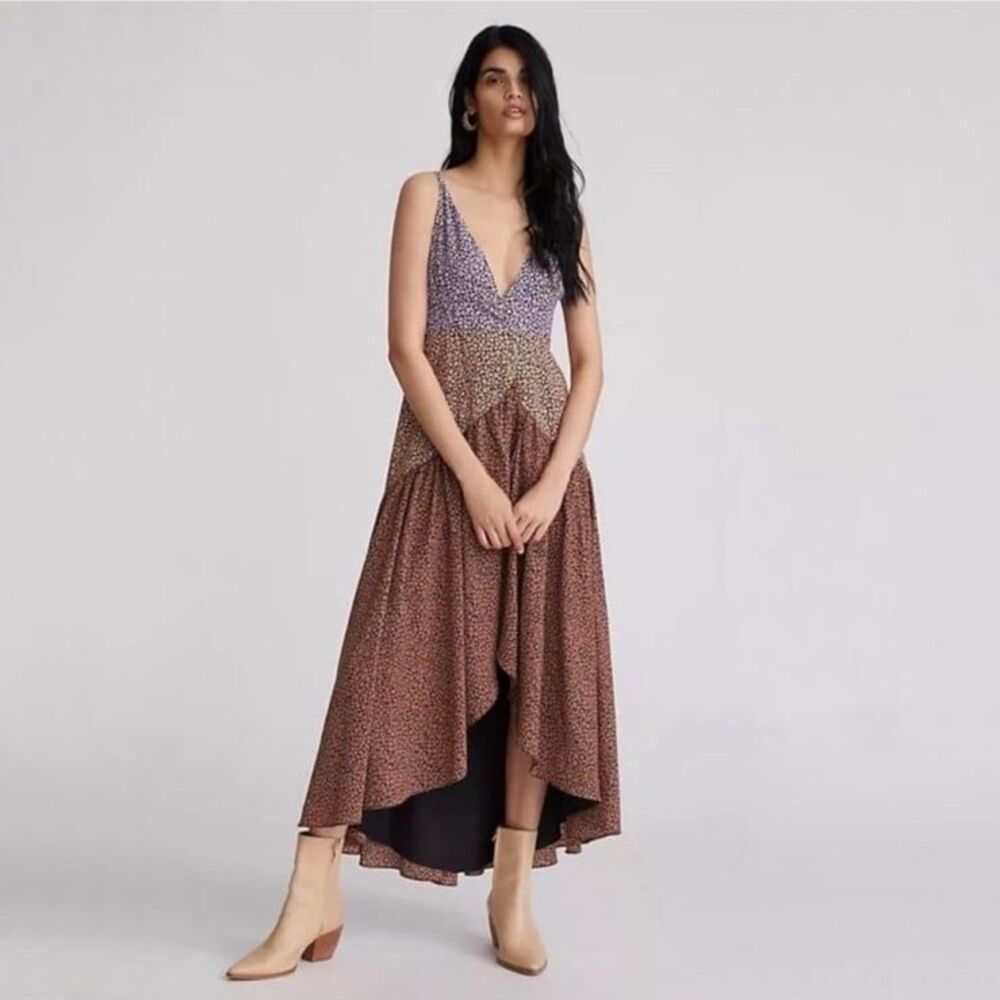 NWT Anthropologie Hutch Elma High Low Wrap Dress Size Small